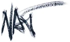 Firma de Nacho Puerto. Enlace a la página de inicio de Taller Collage en Castellón.